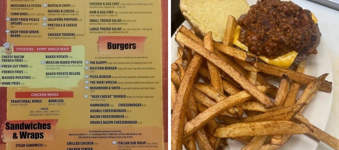 Peachs Place Family Restaurant & Pizza Menu