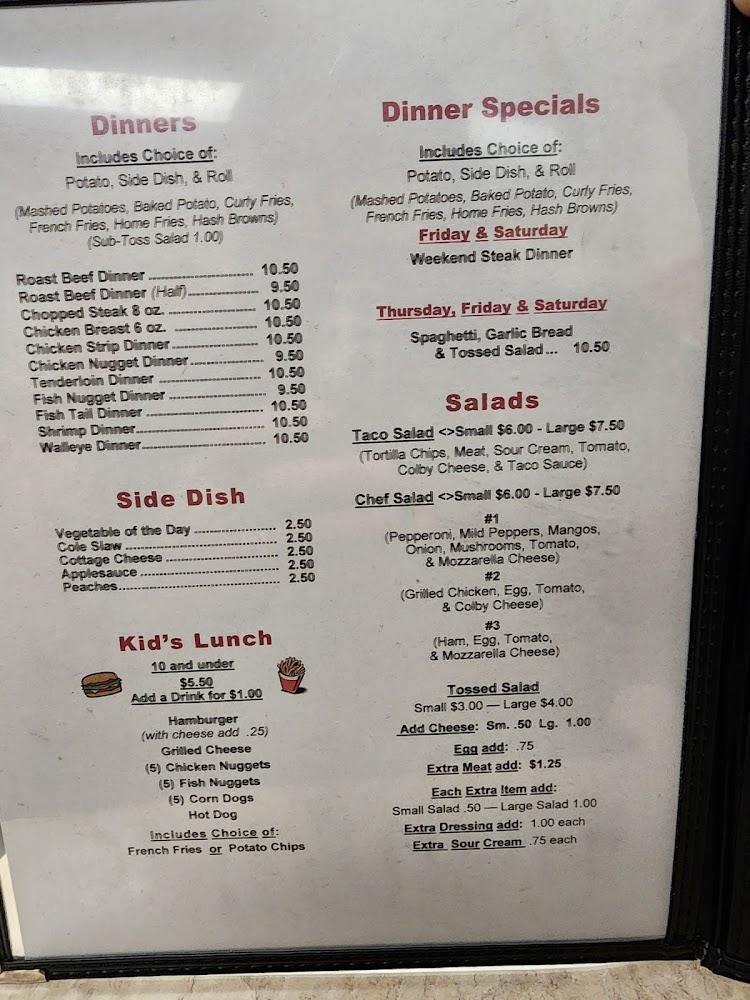 Peachs Place Family Restaurant & Pizza Menu image 4